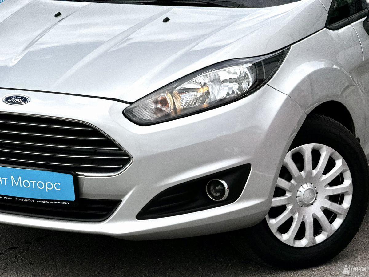 Ford, Fiesta, 1596, 105, бензин, хэтчбек, робот, передний привод, среднее состояние, левый, серебряный, 1 019 000 ₽